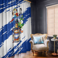 Honduras Independence Day Window Curtain Honduran Cultural Heritage Patriotic Symbols Vibrant