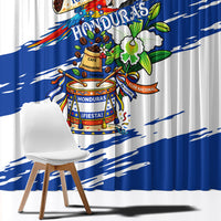 Honduras Independence Day Window Curtain Honduran Cultural Heritage Patriotic Symbols Vibrant
