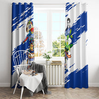 Honduras Independence Day Window Curtain Honduran Cultural Heritage Patriotic Symbols Vibrant