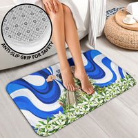 Honduras Independence Day Bathroom Set Mayan Temple White Orchid Patriotic