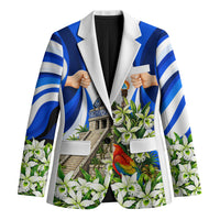 Honduras Independence Day Blazer Mayan Temple White Orchid Patriotic