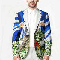 Honduras Independence Day Blazer Mayan Temple White Orchid Patriotic