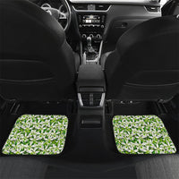 Honduras Independence Day Car Mats Mayan Temple White Orchid Patriotic