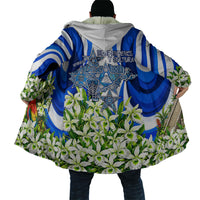Honduras Independence Day Cloak Mayan Temple White Orchid Patriotic