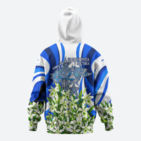 Honduras Independence Day Hoodie Mayan Temple White Orchid Patriotic