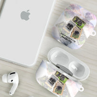 Jimothy The Raccoon Short Spines Long Story AirPods Case Vintage Polaroid Scrapbook Photography Collage