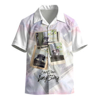 Jimothy The Raccoon Short Spines Long Story Kid Hawaiian Shirt Vintage Polaroid Scrapbook Photography Collage