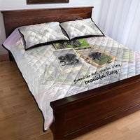 Jimothy The Raccoon Short Spines Long Story Quilt Bed Set Vintage Polaroid Scrapbook Photography Collage