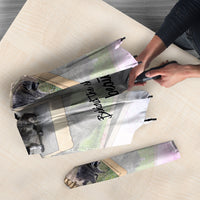 Jimothy The Raccoon Short Spines Long Story Umbrella Vintage Polaroid Scrapbook Photography Collage