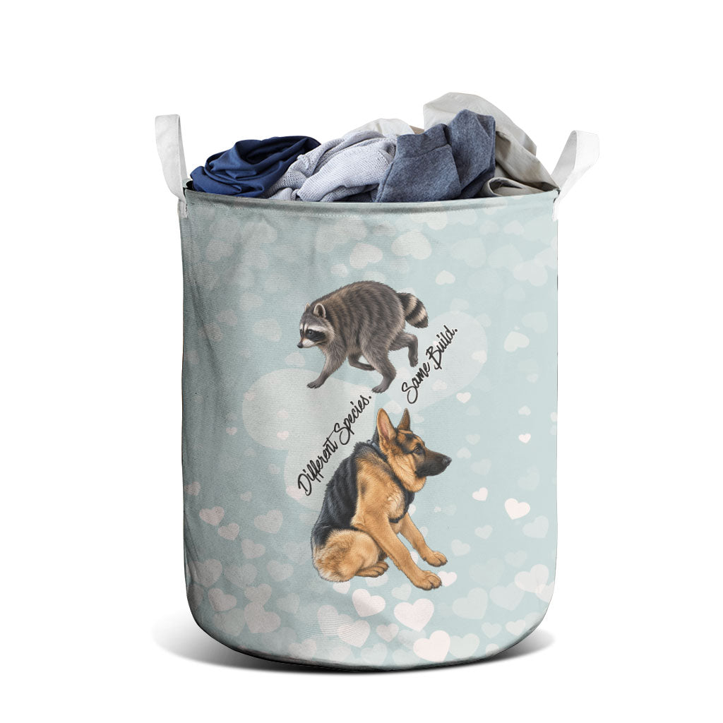 Jimothy The Raccoon And Dogs Laundry Basket Different Species Same Build Inspirational Heart