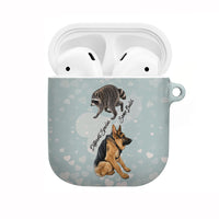 Jimothy The Raccoon And Dogs AirPods Case Different Species Same Build Inspirational Heart
