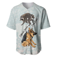 Jimothy The Raccoon And Dogs Baseball Jersey Different Species Same Build Inspirational Heart