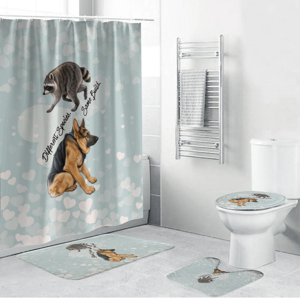 Jimothy The Raccoon And Dogs Bathroom Set Different Species Same Build Inspirational Heart