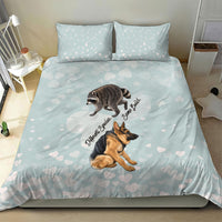 Jimothy The Raccoon And Dogs Bedding Set Different Species Same Build Inspirational Heart