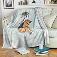 Jimothy The Raccoon And Dogs Blanket Different Species Same Build Inspirational Heart