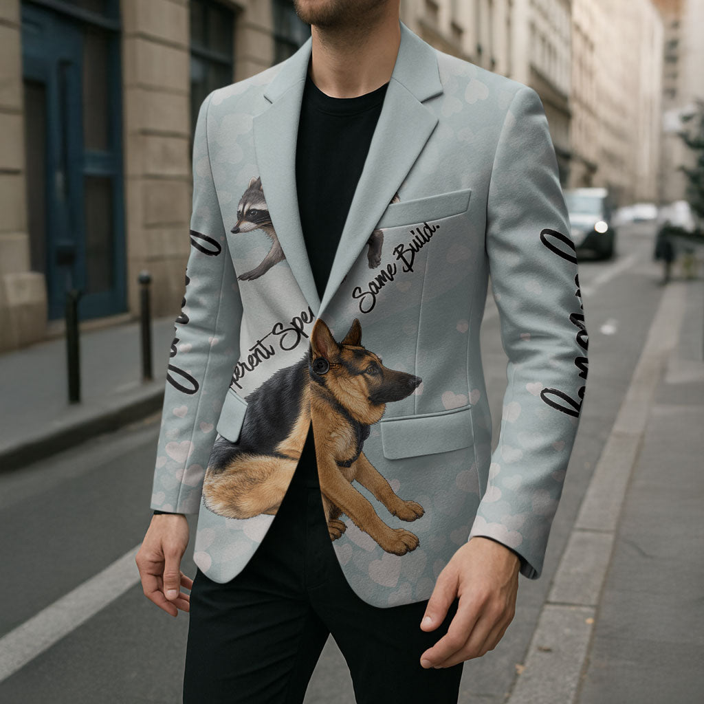 Jimothy The Raccoon And Dogs Blazer Different Species Same Build Inspirational Heart