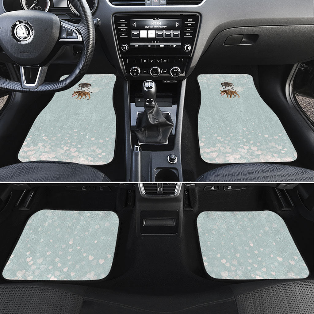 Jimothy The Raccoon And Dogs Car Mats Different Species Same Build Inspirational Heart