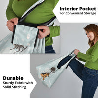 Jimothy The Raccoon And Dogs Grocery Bag Different Species Same Build Inspirational Heart