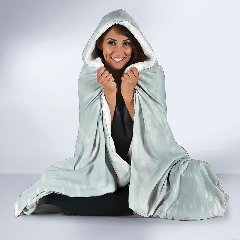 Jimothy The Raccoon And Dogs Hooded Blanket Different Species Same Build Inspirational Heart