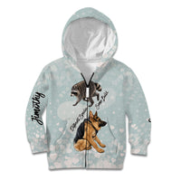 Jimothy The Raccoon And Dogs Kid Hoodie Different Species Same Build Inspirational Heart