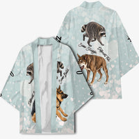 Jimothy The Raccoon And Dogs Kimono Different Species Same Build Inspirational Heart