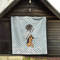 Jimothy The Raccoon And Dogs Quilt Different Species Same Build Inspirational Heart