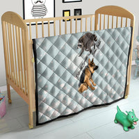 Jimothy The Raccoon And Dogs Quilt Different Species Same Build Inspirational Heart