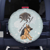 Jimothy The Raccoon And Dogs Spare Tire Cover Different Species Same Build Inspirational Heart