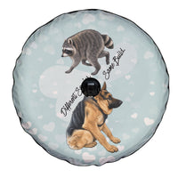 Jimothy The Raccoon And Dogs Spare Tire Cover Different Species Same Build Inspirational Heart