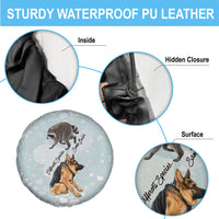 Jimothy The Raccoon And Dogs Spare Tire Cover Different Species Same Build Inspirational Heart
