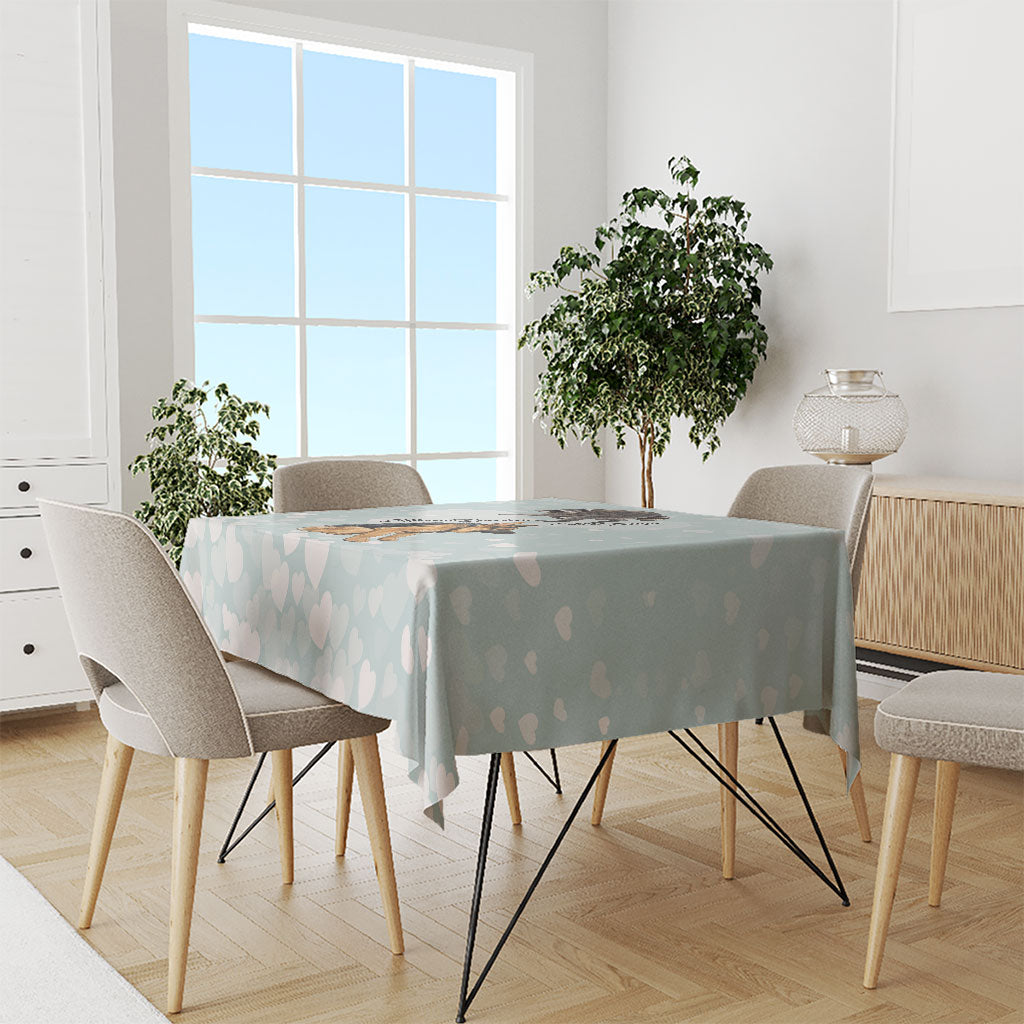 Jimothy The Raccoon And Dogs Tablecloth Different Species Same Build Inspirational Heart
