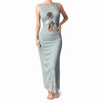 Jimothy The Raccoon And Dogs Tank Maxi Dress Different Species Same Build Inspirational Heart