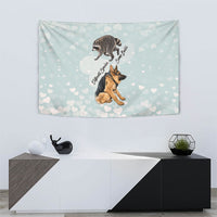 Jimothy The Raccoon And Dogs Tapestry Different Species Same Build Inspirational Heart