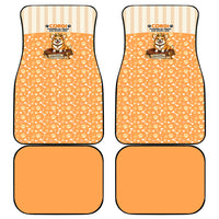 Corgi Powered By Treats And Short Legs Car Mats Royal Crown Low Rider Funny Dog Quote Paw