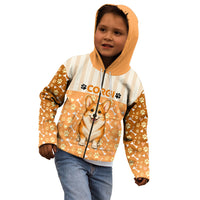 Corgi Powered By Treats And Short Legs Kid Hoodie Royal Crown Low Rider Funny Dog Quote Paw