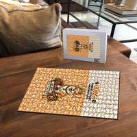 Corgi Powered By Treats And Short Legs Puzzle Royal Crown Low Rider Funny Dog Quote Paw