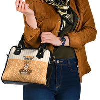 Corgi Powered By Treats And Short Legs Shoulder Handbag Royal Crown Low Rider Funny Dog Quote Paw