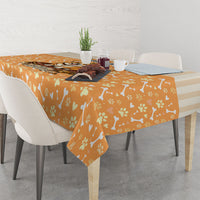 Corgi Powered By Treats And Short Legs Tablecloth Royal Crown Low Rider Funny Dog Quote Paw