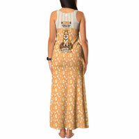 Corgi Powered By Treats And Short Legs Tank Maxi Dress Royal Crown Low Rider Funny Dog Quote Paw