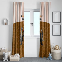 Chihuahua Five Pounds Of Strong Opinions Window Curtain Funny Dog Quote Paw Print Pattern