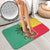 Benin Christmas Bathroom Set with Palm Tree Dolls and Red Yellow Green Festive - Wonder Print Shop
