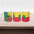 Benin Christmas Ceramic Mug with Palm Tree Dolls and Red Yellow Green Festive - Wonder Print Shop