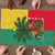 Benin Christmas Puzzle with Palm Tree Dolls and Red Yellow Green Festive - Wonder Print Shop