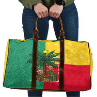 Benin Christmas Travel Bag with Palm Tree Dolls and Red Yellow Green Festive - Wonder Print Shop