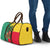 Benin Christmas Travel Bag with Palm Tree Dolls and Red Yellow Green Festive - Wonder Print Shop