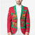 Benin Christmas Blazer with Safari Animals Baobab Tree and National Coat of Arms Design - Wonder Print Shop