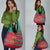 Benin Christmas Grocery Bag with Safari Animals Baobab Tree and National Coat of Arms Design - Wonder Print Shop