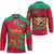 Benin Christmas Hockey Jersey with Safari Animals Baobab Tree and National Coat of Arms Design - Wonder Print Shop