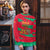 Benin Christmas Ugly Christmas Sweater with Safari Animals Baobab Tree and National Coat of Arms Design - Wonder Print Shop