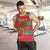 Benin Christmas Men Tank Top with Safari Animals Baobab Tree and National Coat of Arms Design - Wonder Print Shop